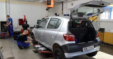 Vykurovanie autoservisu a pneuservisu AutoFiala